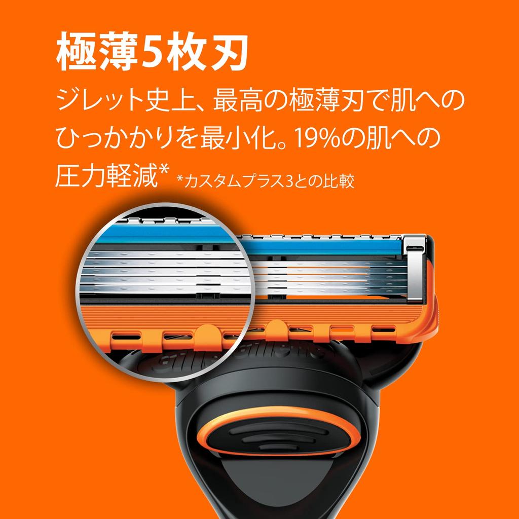 Gillette Электрический тип Fusion, 8 запасных лезвий в комплекте