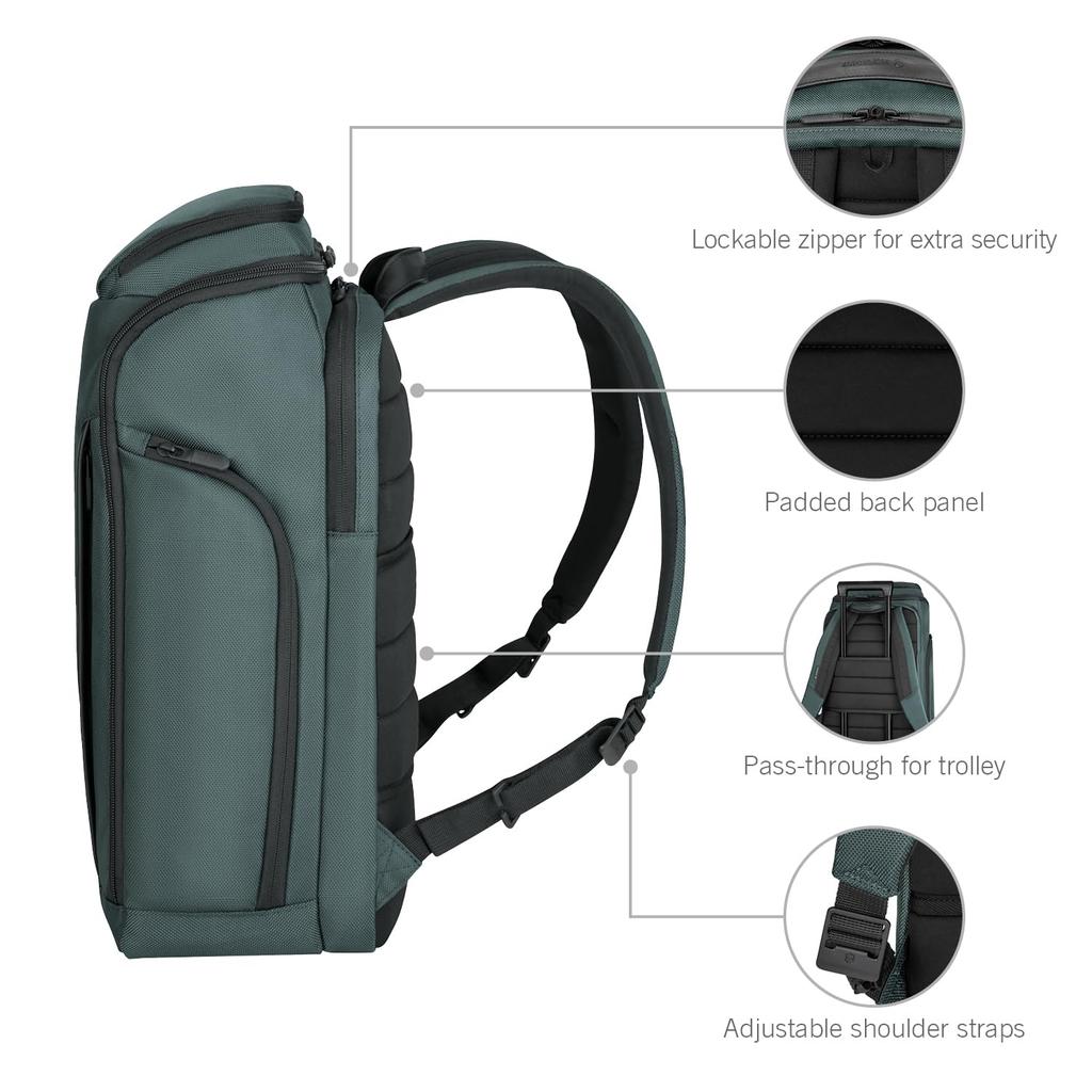 Altmont Professional Flip Top Laptop Backpack Рюкзак со съемным органайзером Рюкзак Business Легкий Простой Прорезной Карман Многофункциональный