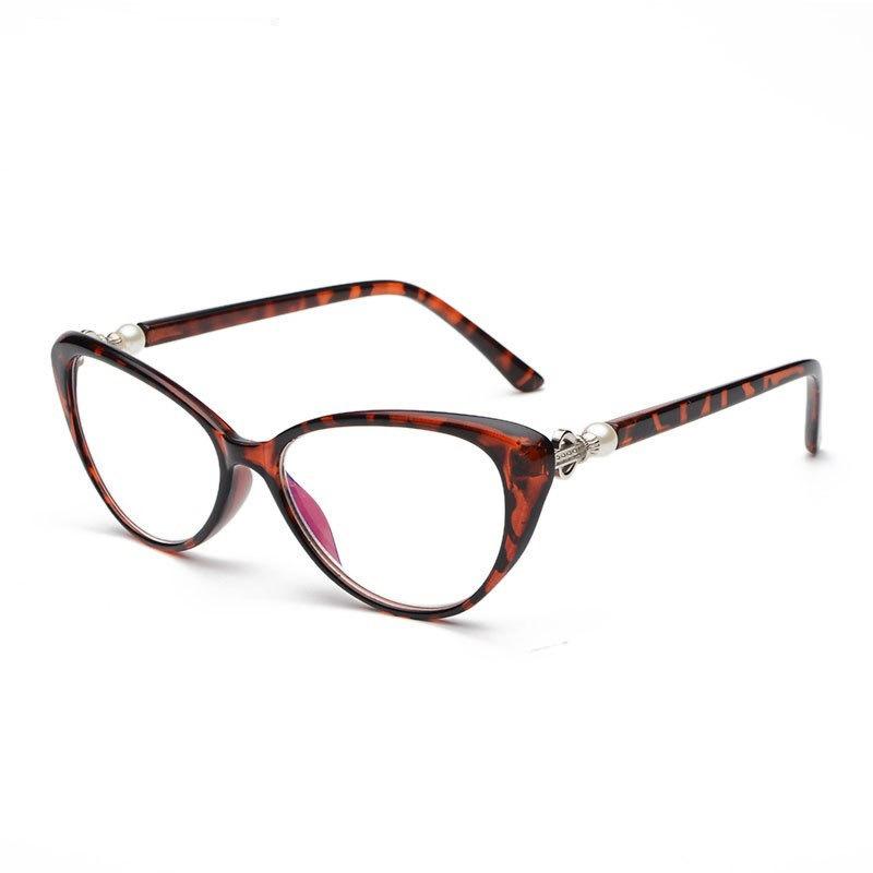 Ladies Cat Eye Reading Glasses Fashion Presbyopic Eyewear +0 5 to +2 75 Diopters Elegant Women Optical Frames