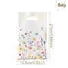 10pcs Wildflower Themed Handbag Candy Bags Spring Birthday Party Gift Packing Bag Birthday Baby Shower Girl Party Supplies