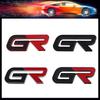 3D Стайлинг автомобиля GR sport GAZOO Racing для капота, крыла, багажника, задней крышки, шильдик, наклейка, эмблема