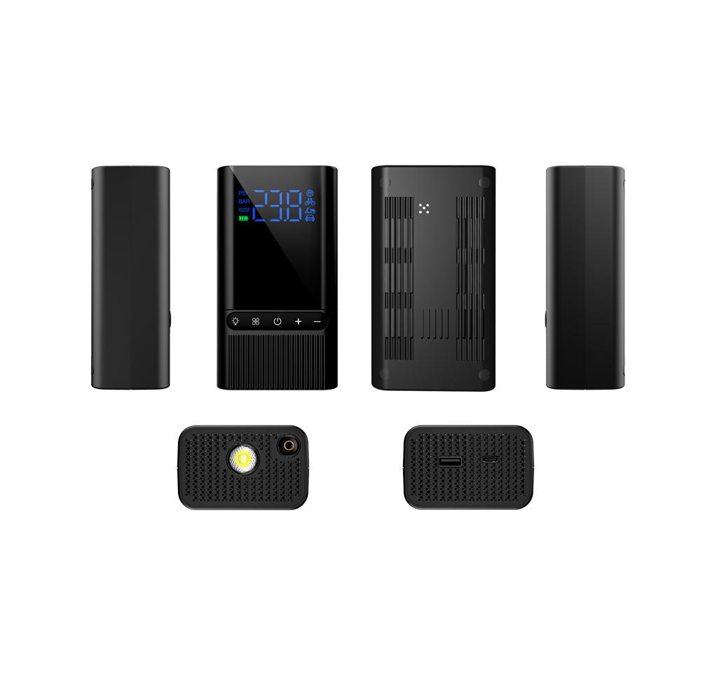 Мини-воздушный насос 150 PSI Беспроводной воздушный электрический насос для накачивания шин Автомобиль Велосипед Перезаряжаемый