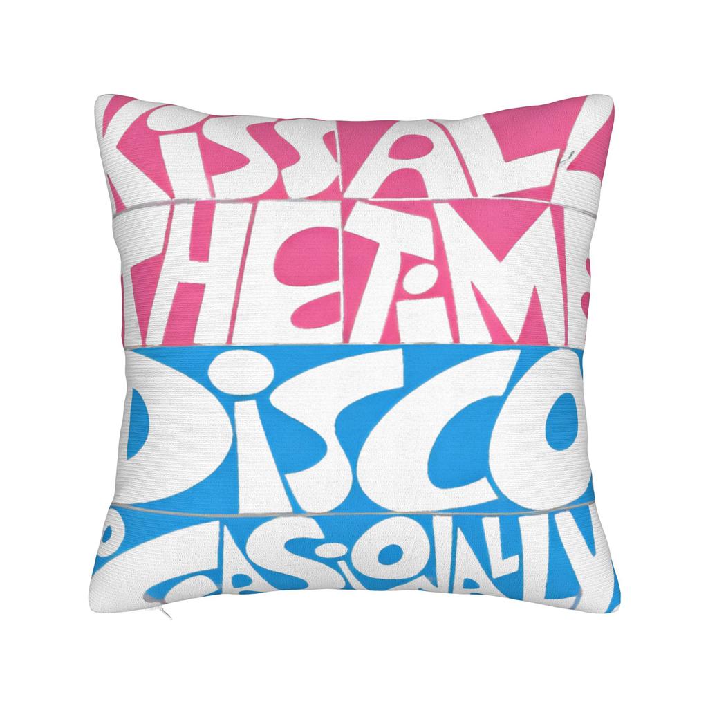 Harrys Styles Kiss All The Time Disco Occasionally Pillowcase Soft Fabric Cushion Cover Decorations Cat Pillow Case Cover Car