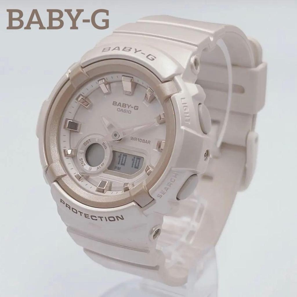 Used BABY-G BGA-280BA-4AJF Pink Beige Ladies