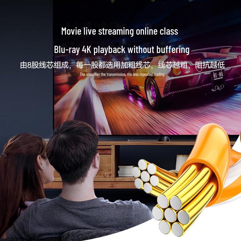 Shanze Кабель Ethernet CAT6 Гигабитный Высокоскоростной Неэкранинированный