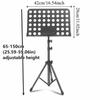 Adjustable Height Sheet Music Stand Retractable Music Score Tripod Stand  Piano