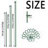 10Pcs Adjustable Plant Climbing Rack Creative Plant Stand Flower Stand Sticks  Garden Accessories