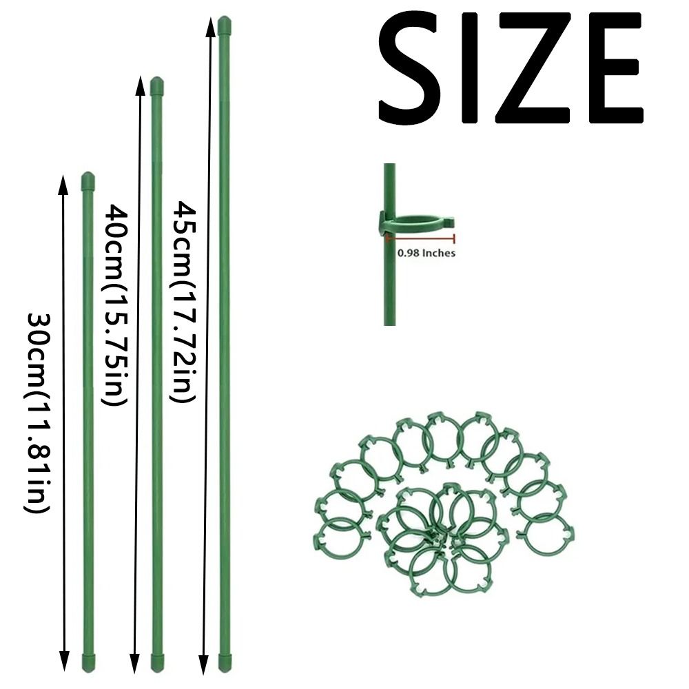 10Pcs Adjustable Plant Climbing Rack Creative Plant Stand Flower Stand Sticks  Garden Accessories