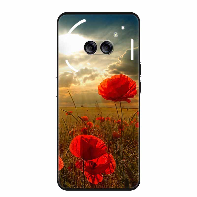 Чехол для Nothing Phone 2A Роскошный Мягкий Силиконовый Задний Чехол из ТПУ Чехлы для Телефона для Nothing Phone2A 5G A142 Ударопрочный Милый Любовь Capa