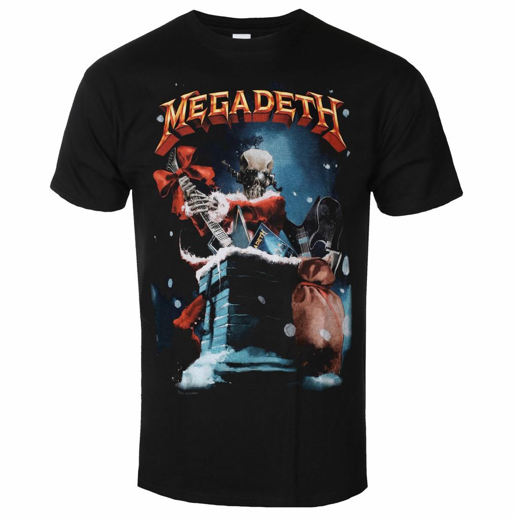 Yk Megadeth Graphic Cotton Tshirt Unisex Summer Short Sleeve Fashion Brand Tee Luxury Casual Vintage Tees