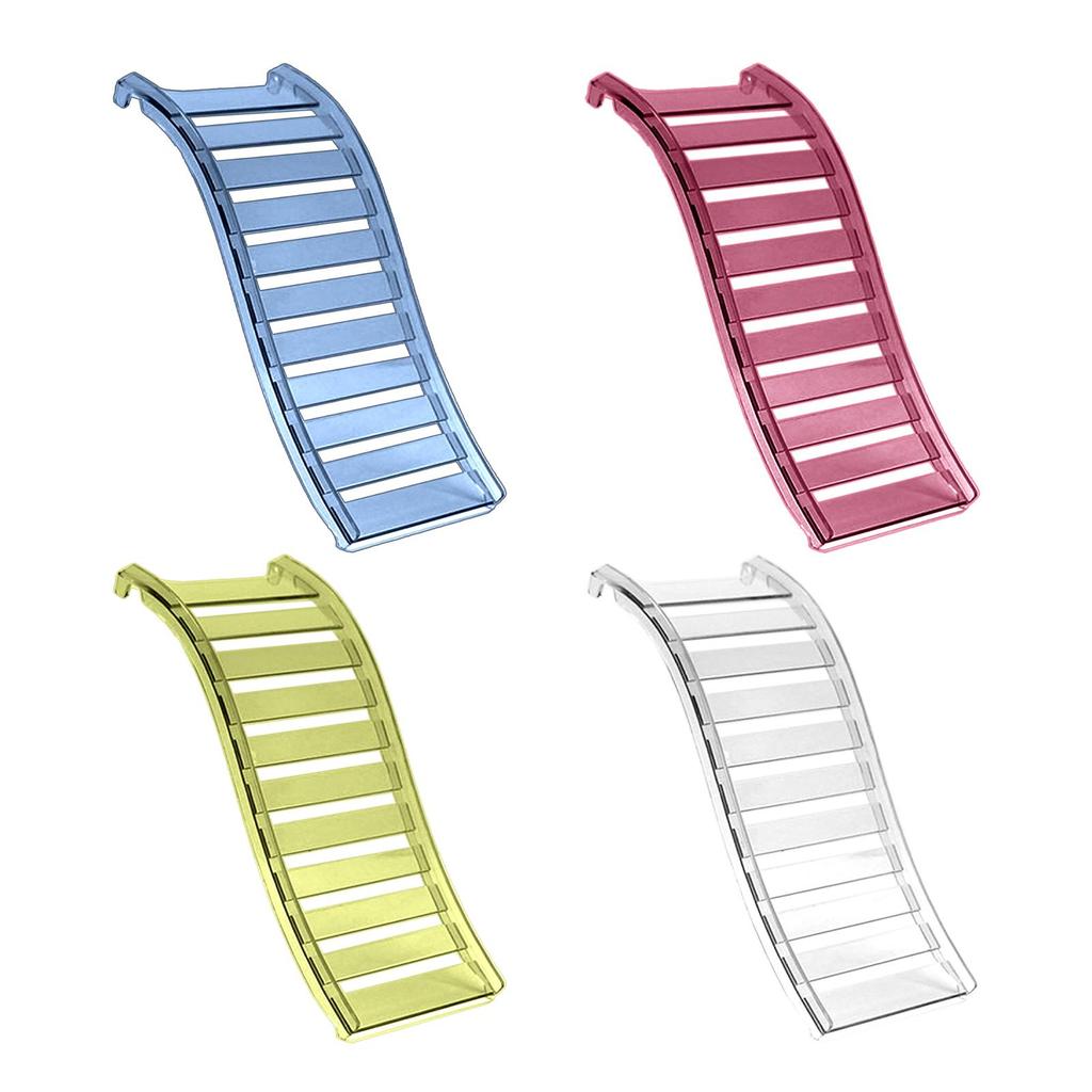 Лестница для хомяка, декор для среды обитания, домик-аксессуар, противоскользящая, устойчивая, для декора клетки и аксессуаров, игрушка для лазания для мелких животных