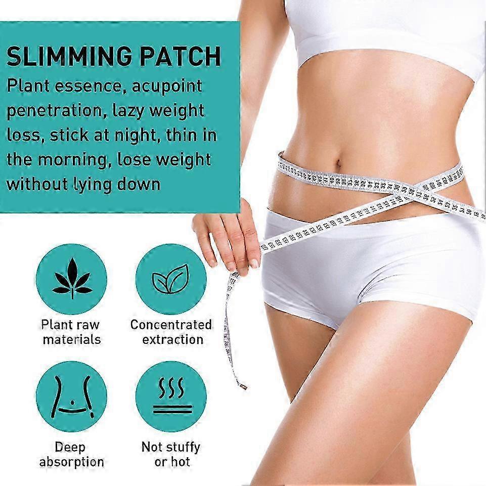 Herbal Slimming Belly Button Patch - Natural Fat Burning & Skin Firming Stickers, 30pcs/60PCS/90PCS yaoy
