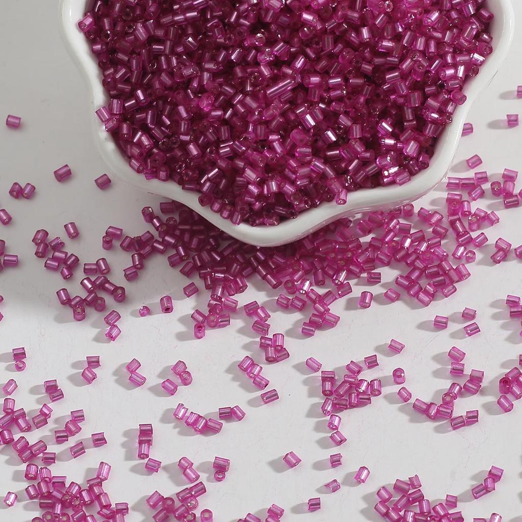 300/700 шт. Чешские цилиндрические стеклянные бисерные бусины-трубочки, европейский посевной бисер, свободные бусины для изготовления ювелирных изделий своими руками