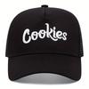 Hip-hop Cookies Embroidery Hats Adjustable Snapback Caps  Man Women Outdoor Sports