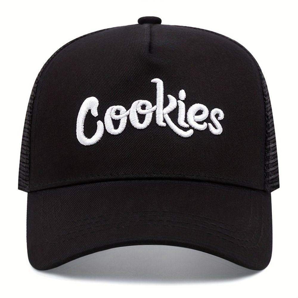 Hip-hop Cookies Embroidery Hats Adjustable Snapback Caps  Man Women Outdoor Sports