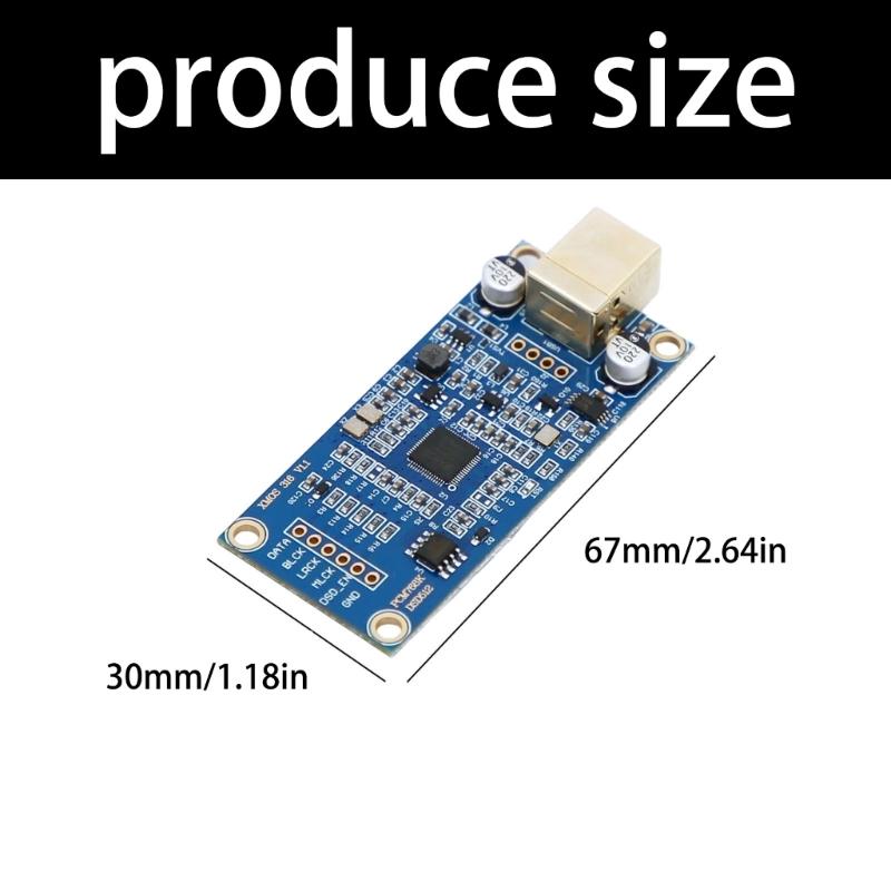 XMOS XU316 USB Цифровой Интерфейс 32бит 768K DSD512 Плата Разработки для Воспроизведения Звука Профессиональные Аксессуары