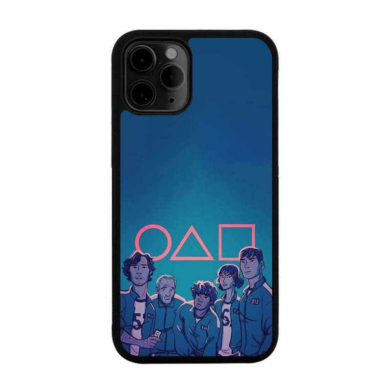 Чехол для телефона Squid Game для iPhone 13 12 Mini 11 Pro Max 7 8 Plus X Xs Max XR PC Hard Silicone Cover Shell