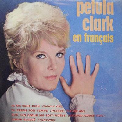 7-дюймовая пластинка ПЕТУЛА КЛАРК - На французском NEP24182 Pye Records 1963 Великобритания Поп Б/У