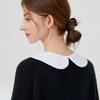 French Style Women Shirt Detachable Faux False Collar Sweet Lace Trim Button Necklace Choker Ladies Shoulder Wraps Collars