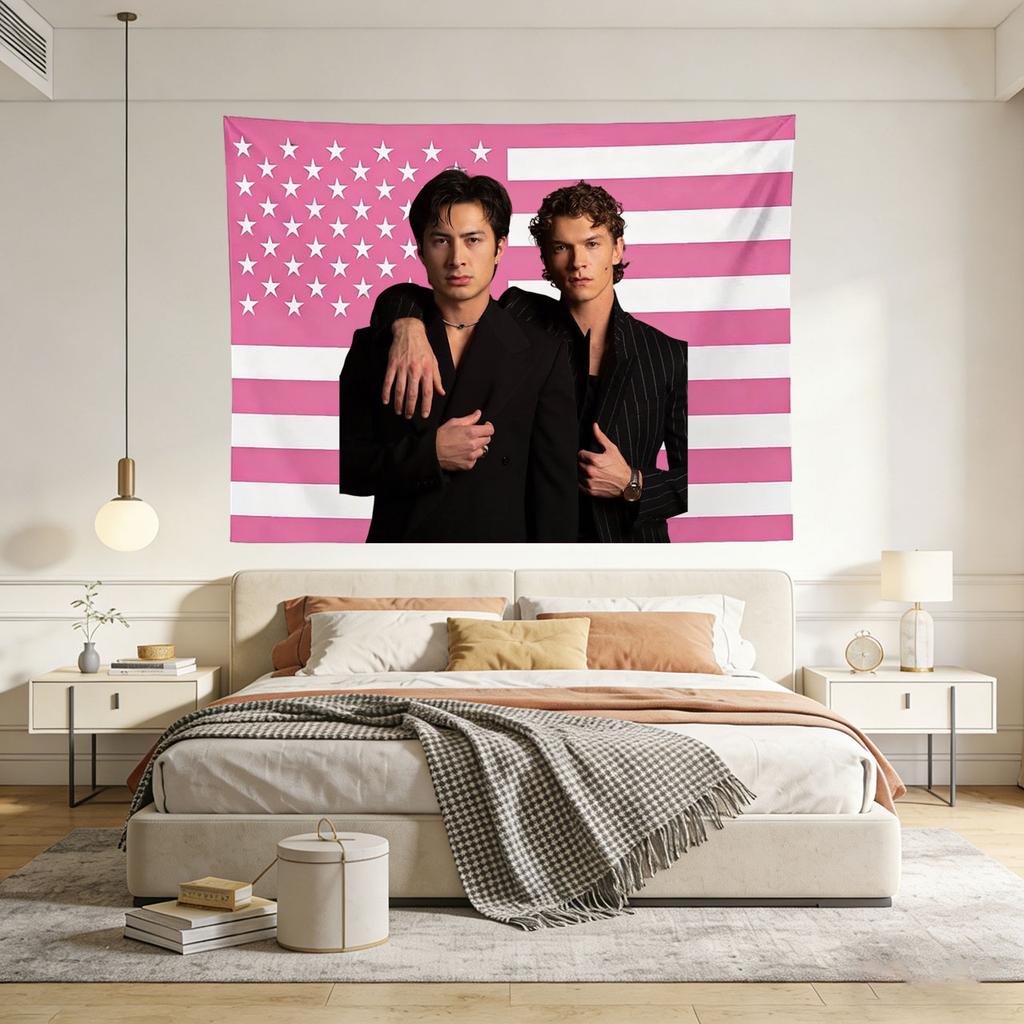 Винтажный гобелен «Сильное соперничество» Ностальгический флаг игрового дня Спортивный стиль Настенный декор Классический соревновательный баннер Плоская печать