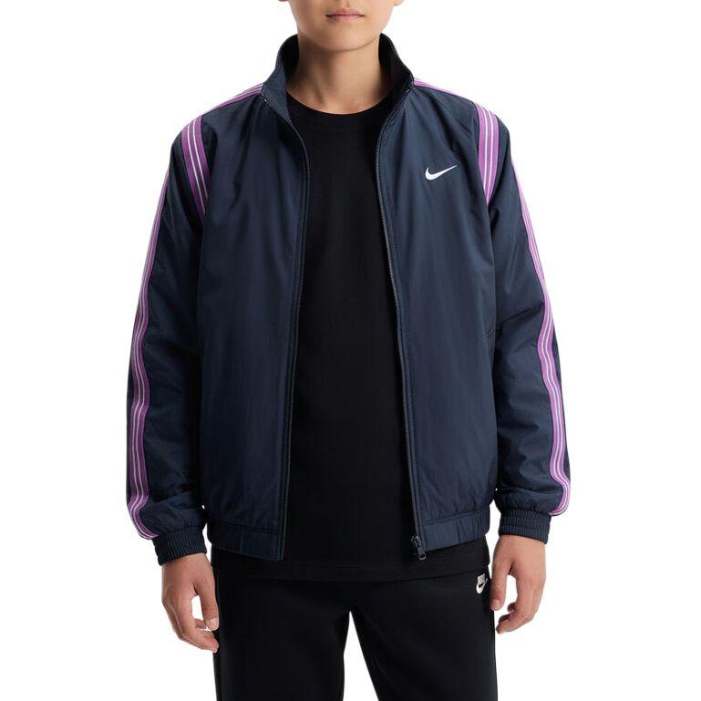 Nike Детские куртки Воротник-стойка Умеренные FZ5233-410
