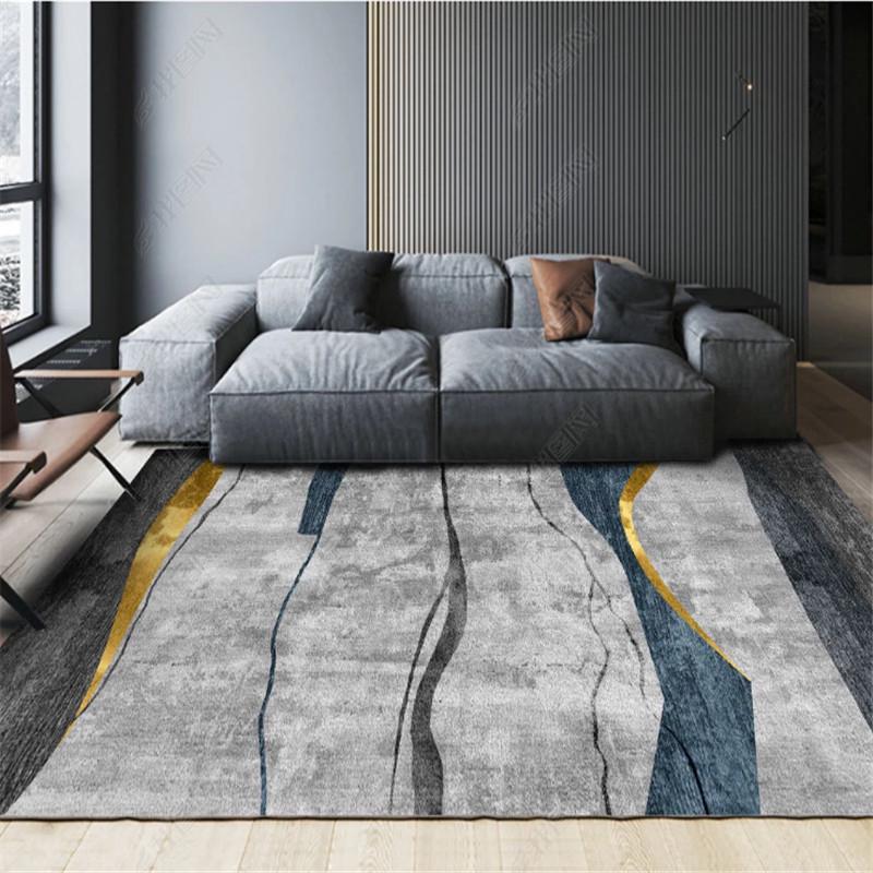 Ковер Nordic Modern Light Luxury для гостиной — простой дизайн для дивана, журнального столика, спальни и домашнего декора