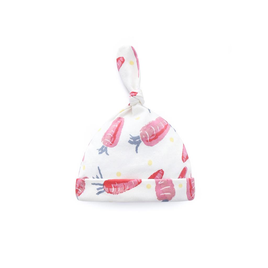 Одежда для сна для новорожденных, шапка для сна, дышащая тонкая милая шапка с напуском