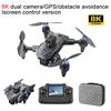 2025 New K812 MAX FPV Drones GPS 8K Professional HD Dual Cameras 5G WIFI Brushless Motors Obstacle Avoidance Foldable Quadcopter