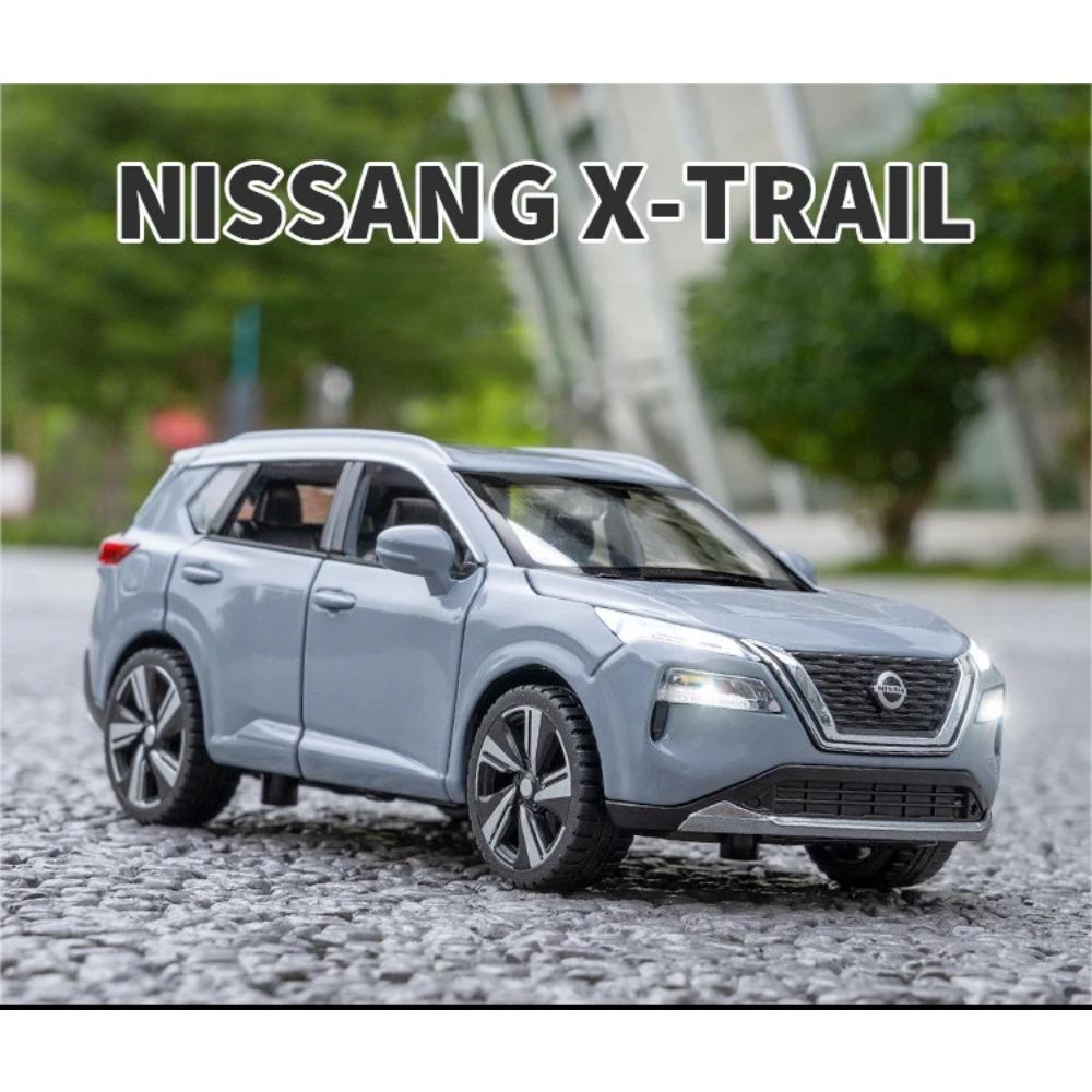 1/32 Nissan X-Trail внедорожник литые игрушечные машинки и транспортные средства модель автомобиля звуковые и световые машинки игрушки для детей подарки
