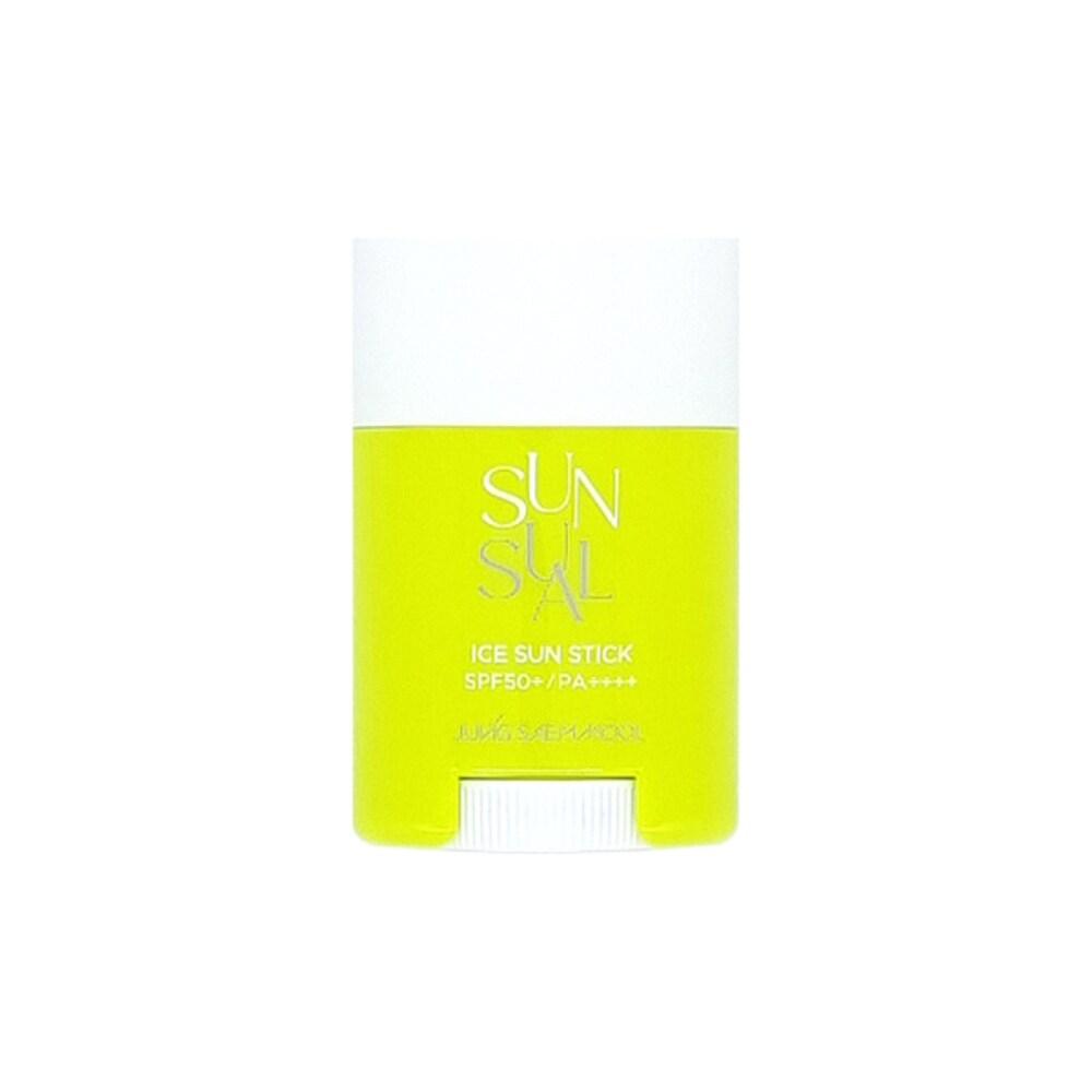 JUNG SAEM MOOL Солнцезащитный крем Sunsual Ice Sun Stick 16 г x 2 Легкое нанесение без риска появления белого налета