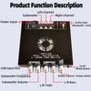 ZK-HT21 Digital Power Amplifier Board 2.1 Sound Channel TDA7498E Heavy High and Low Tones 2