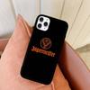 Горячие J-JaegermeisterS Для iPhone 11 12 13 14 15 16 17 Pro Max Plus Ударопрочные задние чехлы для телефона из ТПУ+ПК