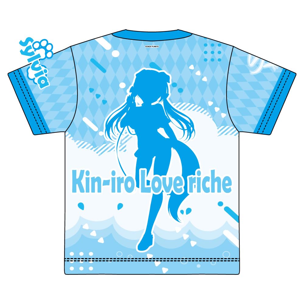 Loveriche Silvia Le Cruz Crown Soltilege Sisua Original Full Graphic Dog Version Kin'iro T-Shirt