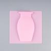 3/6Pcs Wall Mount Silicone Vase Reusable Self-Adhesive Home Office Indoor Refrigerator Window