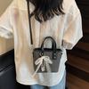 Женская сумка-ведро Новая сумка через плечо Модная контрастная сумка-мессенджер