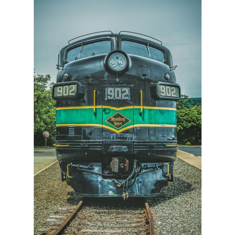 Винтажная Железная дорога Ретро Железнодорожный Паровоз Локомотив Пейзаж Художественный Постер Холст Картина Настенные Принты Картина Комната Домашний Декор