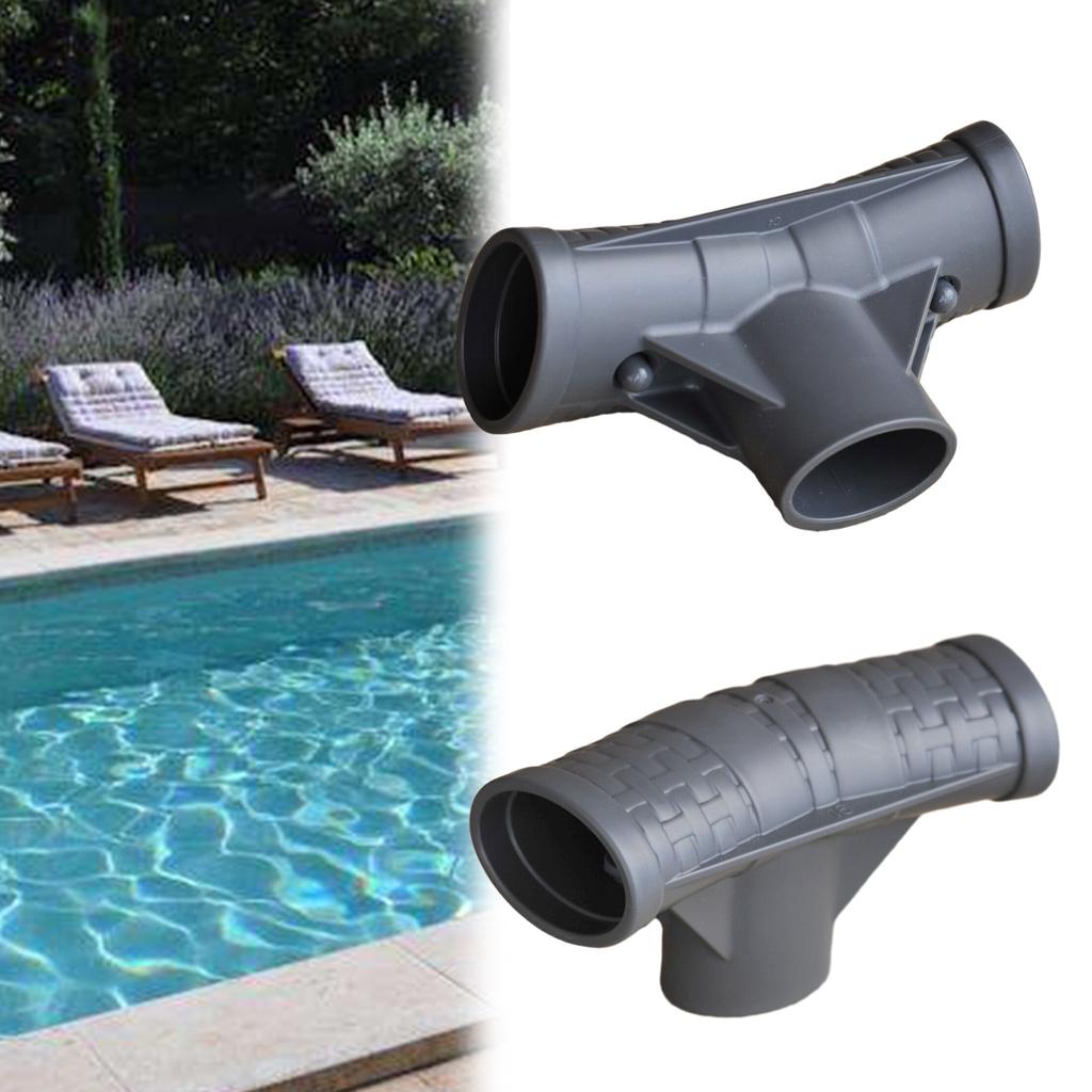 Pool Hose T Splitter 3 Way Pool Hose Connector Replacement for Bestway P07082 Above Ground Swimming Pool Filter Pump