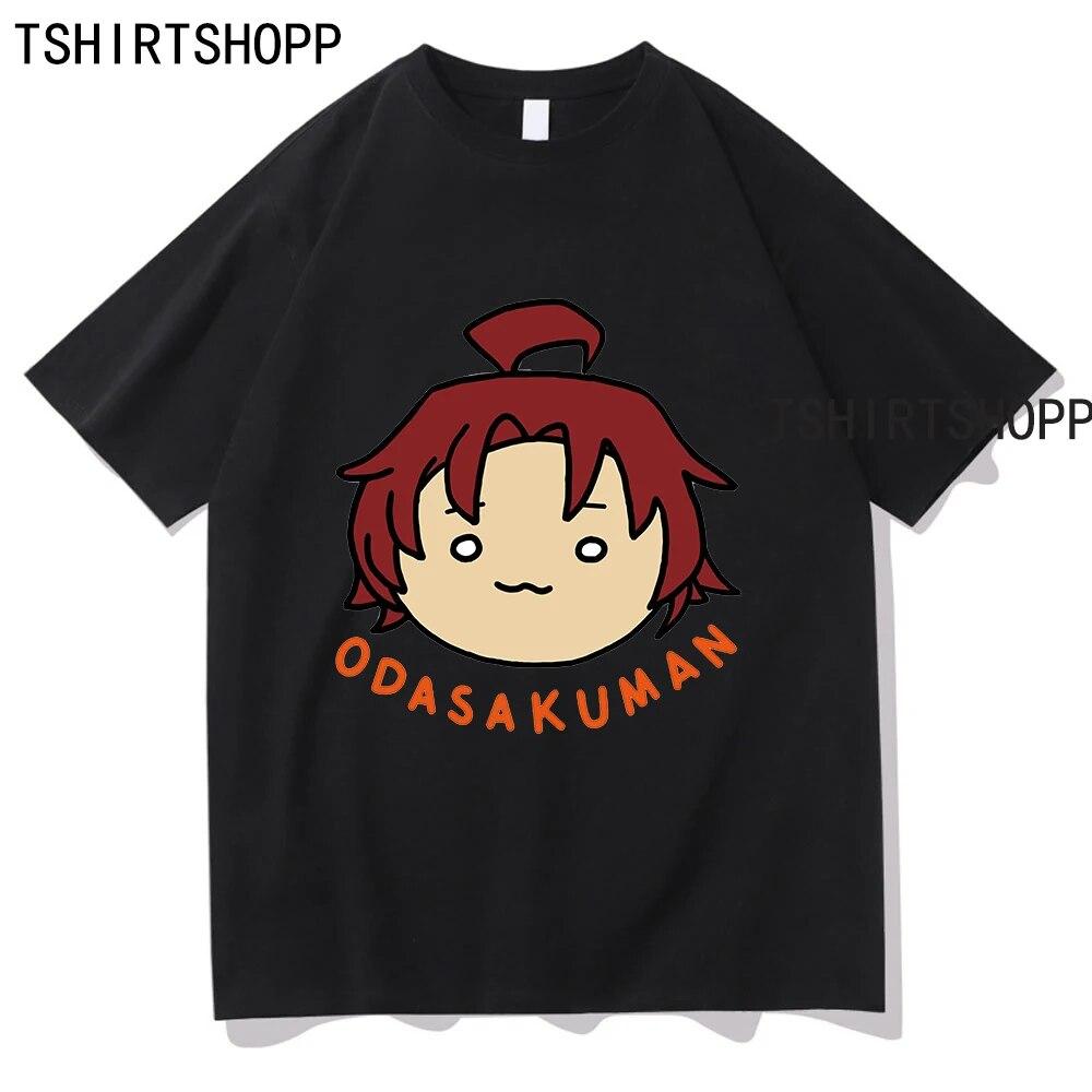 Футболки Osamu DAZAI, футболка с аниме Bungo Stray Dogs, одежда унисекс, повседневная хлопковая летняя футболка Harajuku Kawaii, футболки с героями мультфильмов унисекс