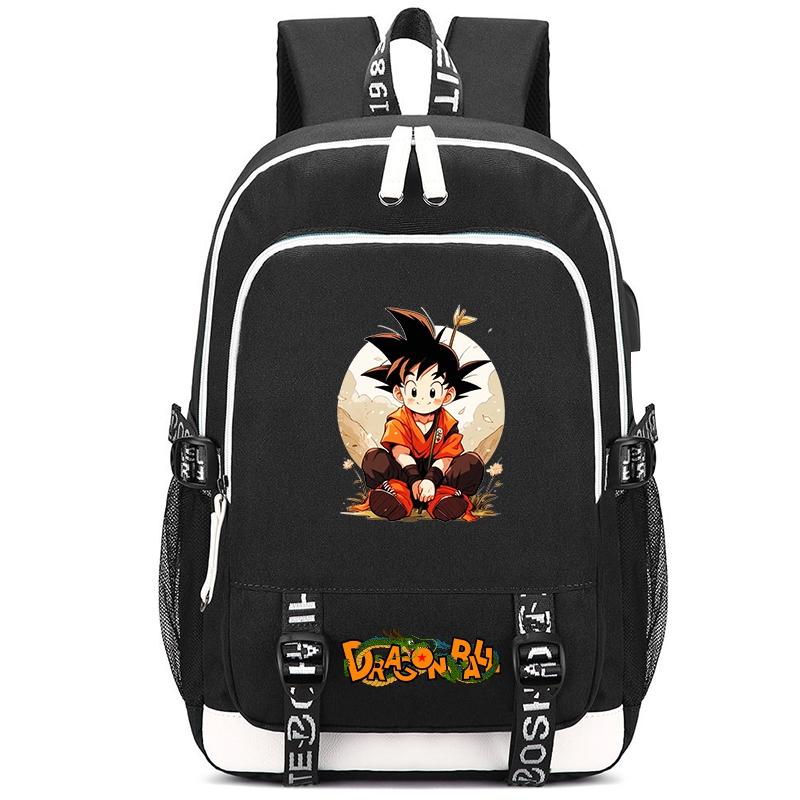 Холщовый рюкзак в стиле аниме Dragon Ball, рюкзак с принтом для девочек и мальчиков, подарок для школы, книжная сумка для мужчин и женщин, дорожная сумка Mochila