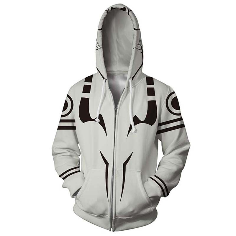 Стильные мужские худи Jujutsu Kaisen с ярким 3D-принтом