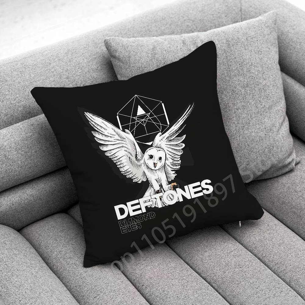 D-Deftones Частная Музыка Алмазные Глаза Наволочка Для Подушки 30x30см 40x40см 45x45см 50x50см 55x55см Квадратная Наволочка для Подушки Дивана