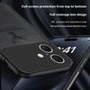 For iPhone 17 Case Deer Pattern Cloth Texture PU + PC + TPU Phone Cover