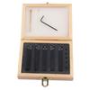 5Pcs 38in Indexable Turning Tool Set Cemented Carbide Machining Lathes Cutting Facing Tools
