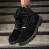 Men'S Casual British Style Lace-Up Thick-Soled Desert Short Trend All-Match Middle-Cut 2022 Boots