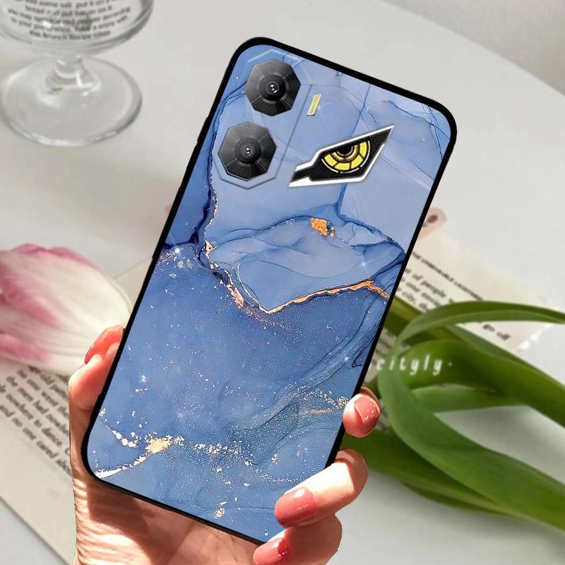 Soft Back Cover For ZTE Nubia Neo 3 5G Z2464N Phone Case Cool Wolf Lion Silicone Black TPU Funda For Nubia Neo3 Protective Shell