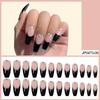 Black French Long Ballet Wear Nail Art Deco Nail Art Deco Nail Art Nail Art Nail Art Nail Art Patch