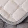 Velvet Plush Plaid Quilted Sofa Cover Super Soft Non Slip Sectional Couch Cover Fluffy Fuzzy Slipcover Furniture Protector