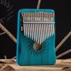 Музыкальный инструмент Hluru Kalimba, 21 клавиша, цельный деревянный клен, Kalimba, 17 клавиш, со звуковым отверстием, Mbira для начинающих