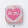 Pastel Love Lens Case Pink