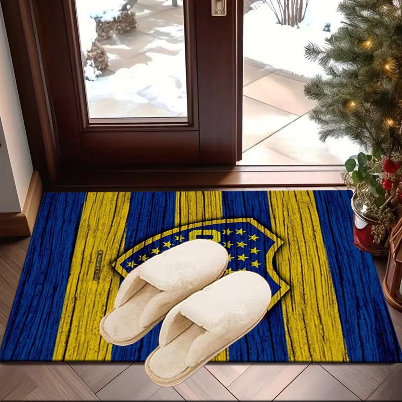 Boca Football Club Printed Area Rug for Office, Chair Rug, Decorative Carpet Floor Mat, Large Size Fan gifts Christmas gifts